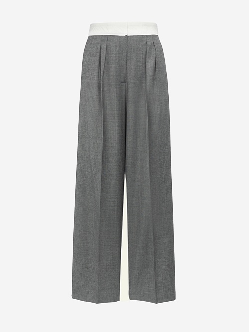Брюки жен Officine Generale S24WTLG452 MID GREY - 0