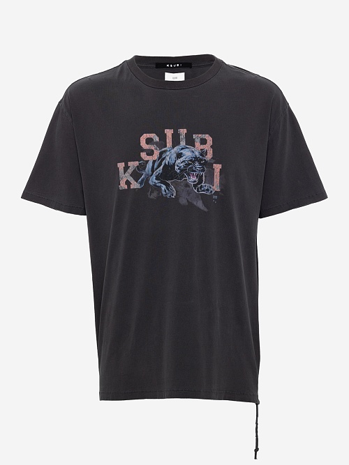 Футболка муж Ksubi MPF24TE046 BLACK - 0