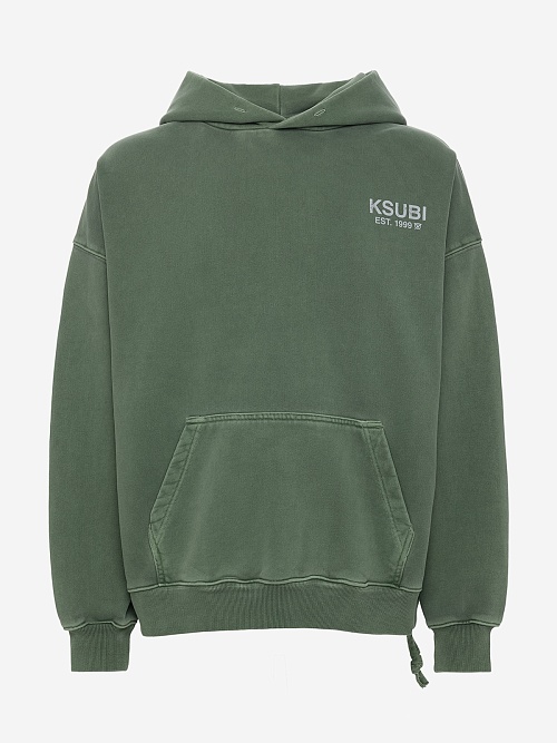Худи муж Ksubi MPS25FL001 GREEN - 0