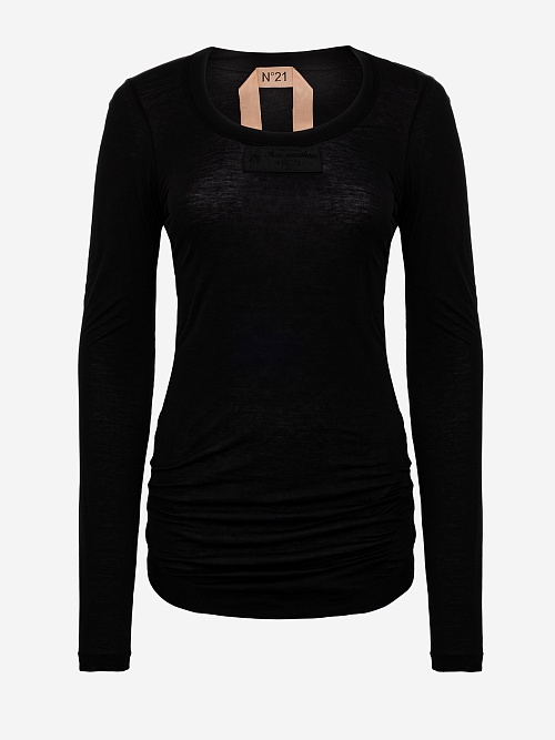 Лонгслив жен N21 F091 4085 9000 NERO - 0