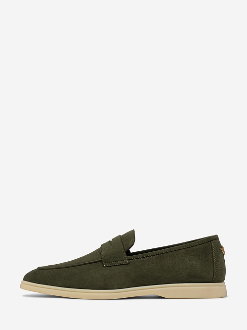 Лоферы муж Bougeotte MLGSSUSV072OG Olive/072 - 0