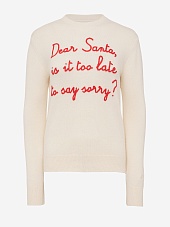 Свитер жен MC2 Saint Barth QUE0009 11232E SANTA SORRY 10 EMB
